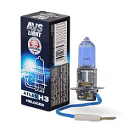 Галогенная лампа AVS ATLAS BOX/5000К/ H3.12V.55W.Коробка-1шт.